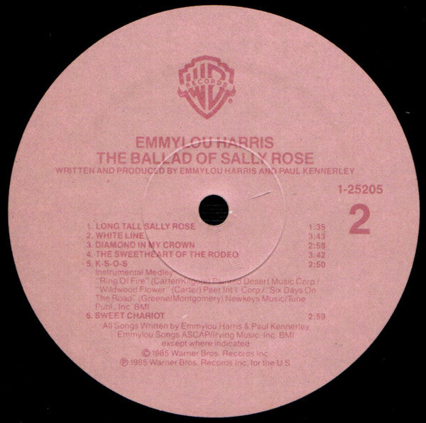 Emmylou Harris - The Ballad Of Sally Rose