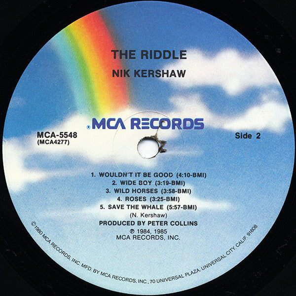 Nik Kershaw - The Riddle