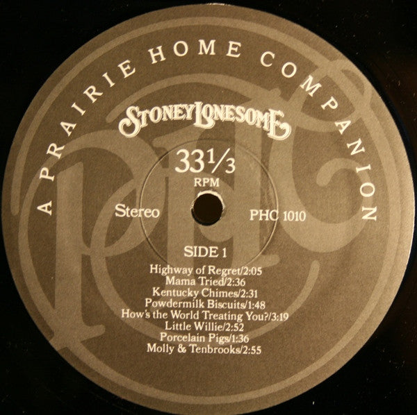 Stoney Lonesome - A Prairie Home Companion Presents Stoney Lonesome