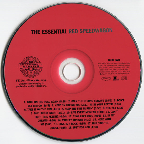 REO Speedwagon - The Essential REO Speedwagon