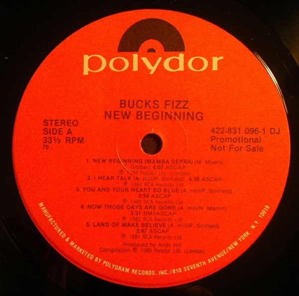 Bucks Fizz - New Beginning