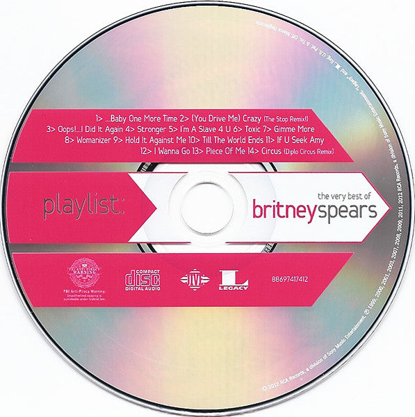 Britney Spears - Playlist: The Very Best Of Britney Spears