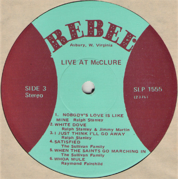 Ralph Stanley - Live! At McClure, Virginia