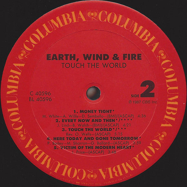 Earth, Wind & Fire - Touch The World