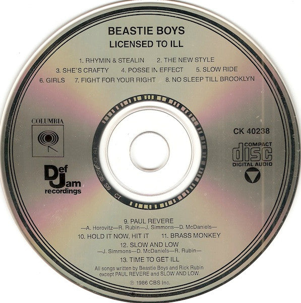 Beastie Boys - Licensed To Ill