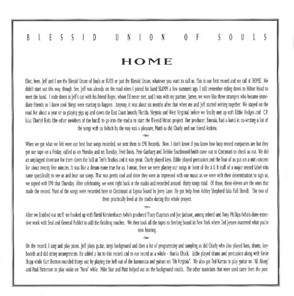 Blessid Union Of Souls - Home