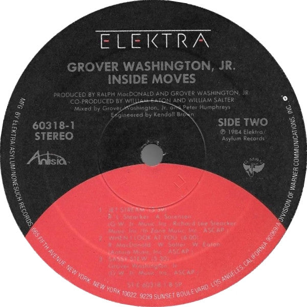Grover Washington, Jr. - Inside Moves