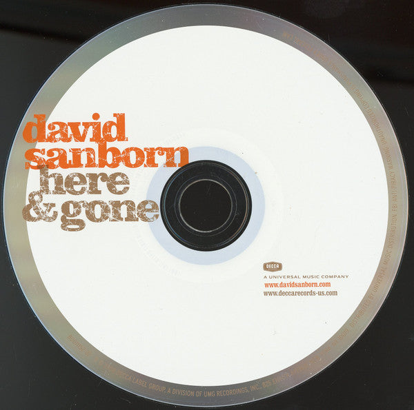 David Sanborn - Here & Gone