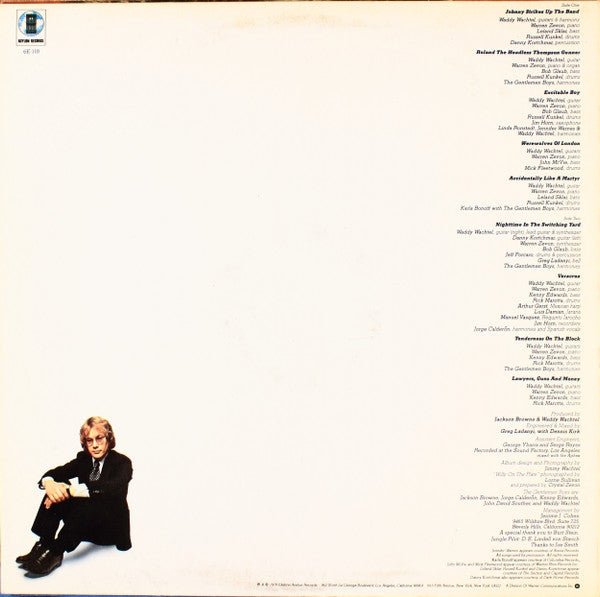 Warren Zevon - Excitable Boy