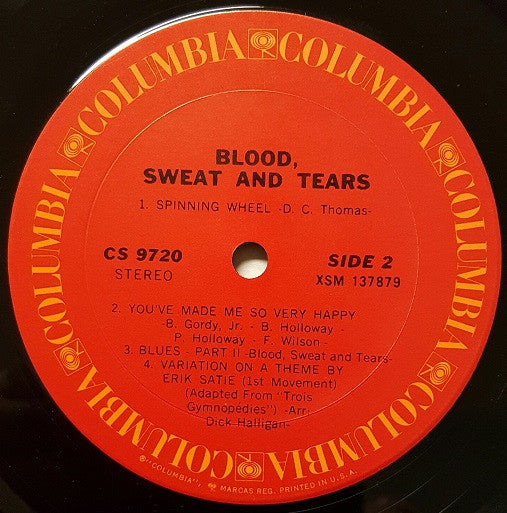Blood, Sweat And Tears - Blood, Sweat And Tears