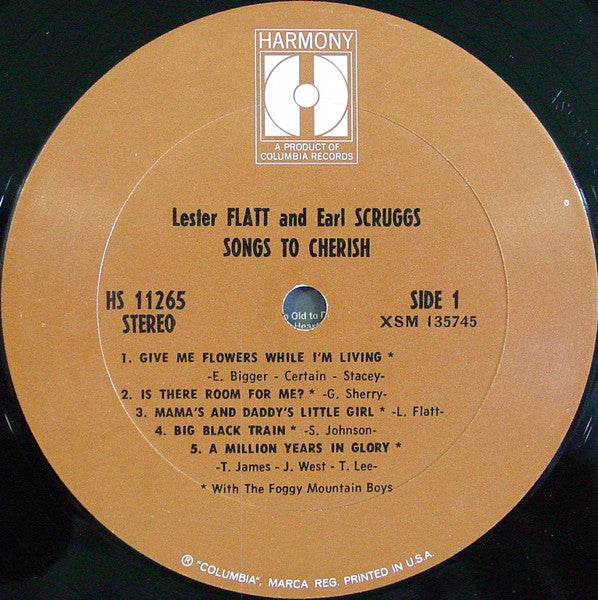 Flatt & Scruggs - Songs To Cherish