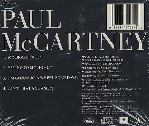 Paul McCartney - My Brave Face
