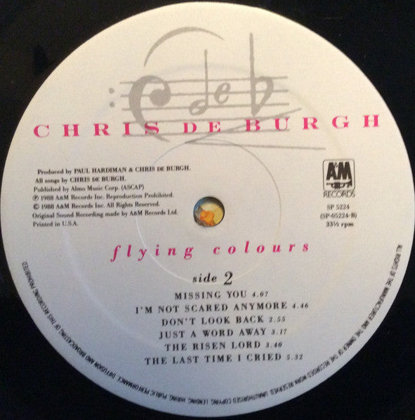 Chris De Burgh - Flying Colours