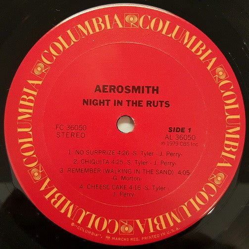 Aerosmith - Night In The Ruts