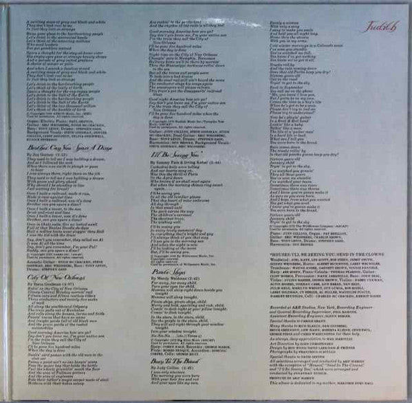 Judy Collins - Judith