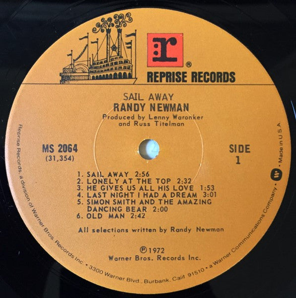 Randy Newman - Sail Away