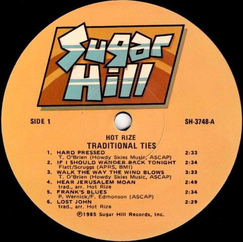 Hot Rize - Traditional Ties