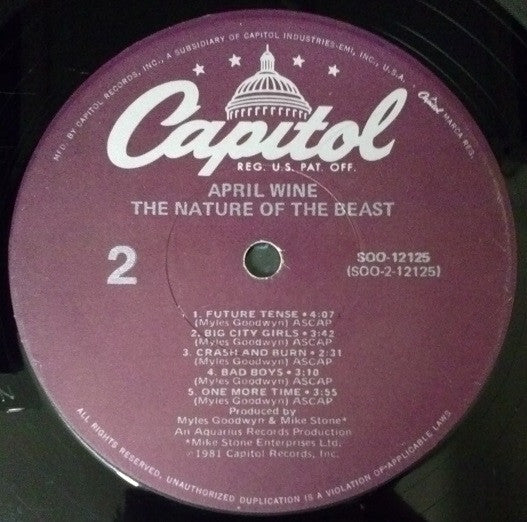 April Wine - The Nature Of The Beast