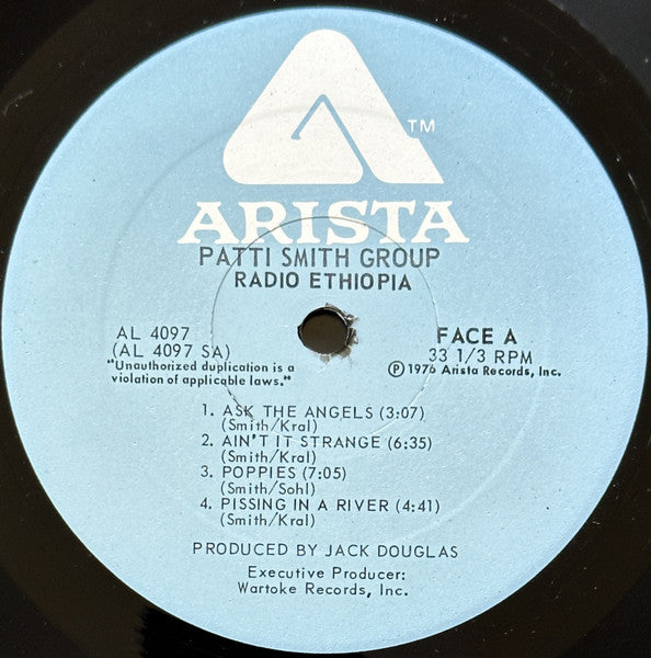 Patti Smith Group - Radio Ethiopia