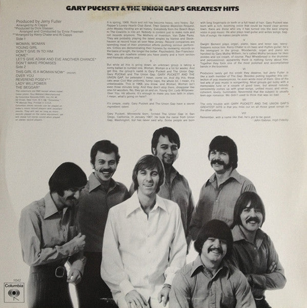 Gary Puckett & The Union Gap - Gary Puckett & The Union Gap's Greatest Hits