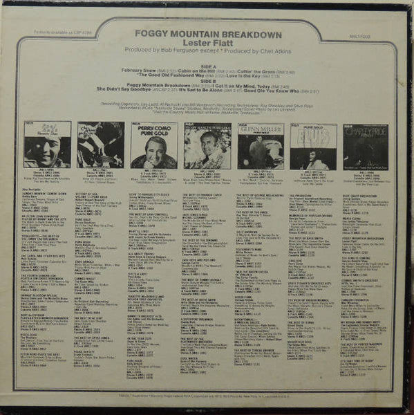 Lester Flatt - Foggy Mountain Breakdown