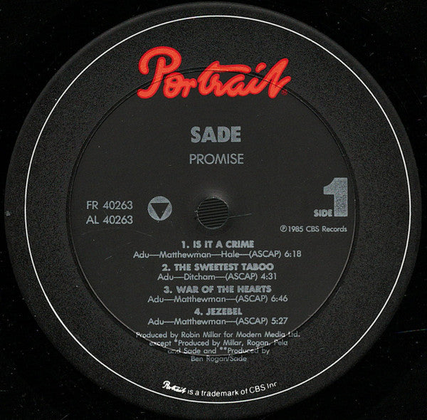 Sade - Promise