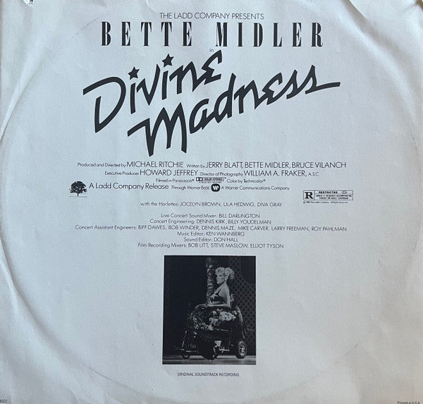 Bette Midler - Divine Madness
