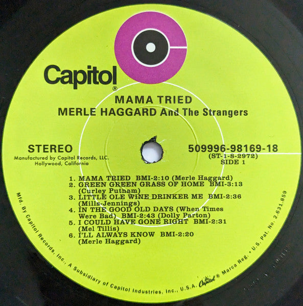 Merle Haggard - Mama Tried