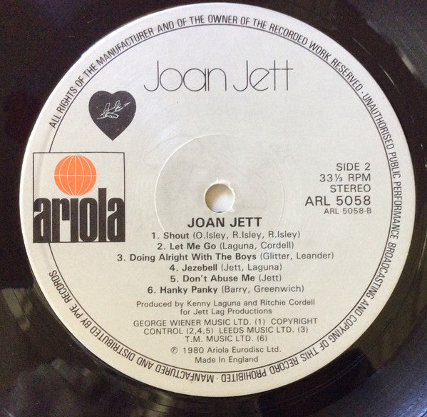 Joan Jett - Joan Jett
