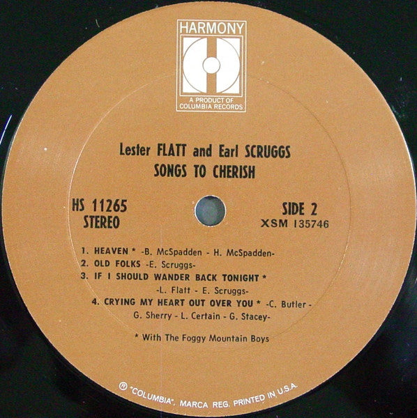 Flatt & Scruggs - Songs To Cherish