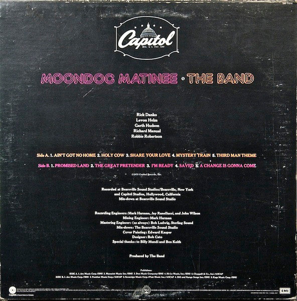 The Band - Moondog Matinee