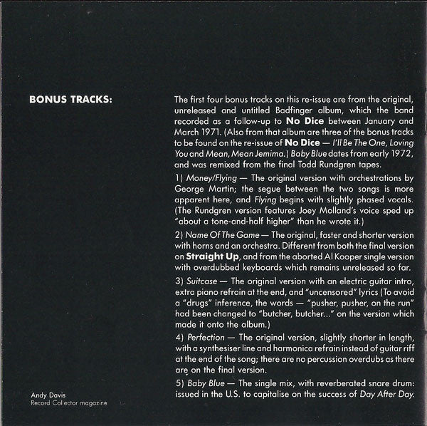 Badfinger - Straight Up