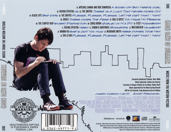 Various - (500) Days Of Summer (Music From The Motion Picture)