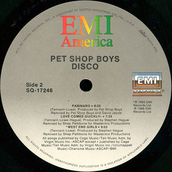 Pet Shop Boys - Disco