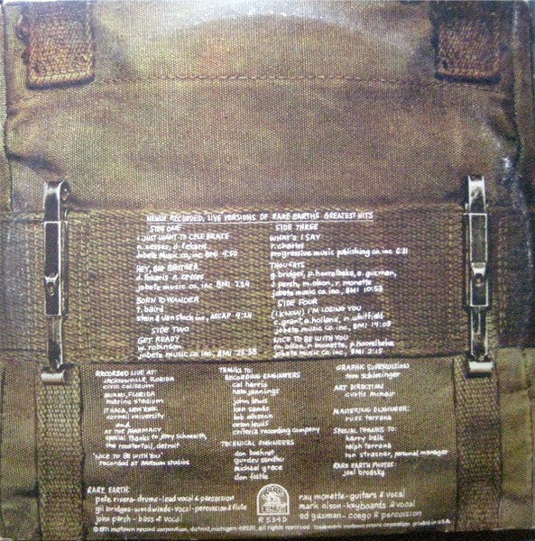 Rare Earth - Rare Earth In Concert