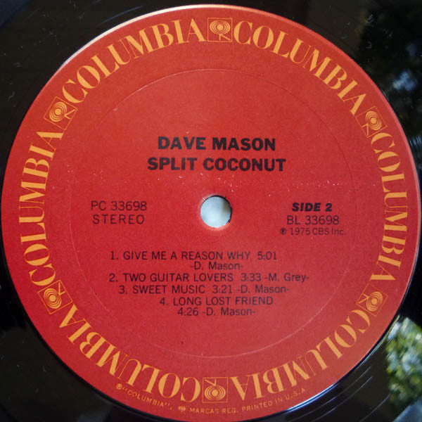 Dave Mason - Split Coconut