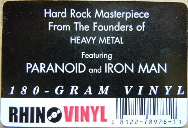 Black Sabbath - Paranoid