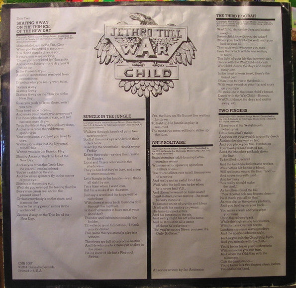 Jethro Tull - War Child