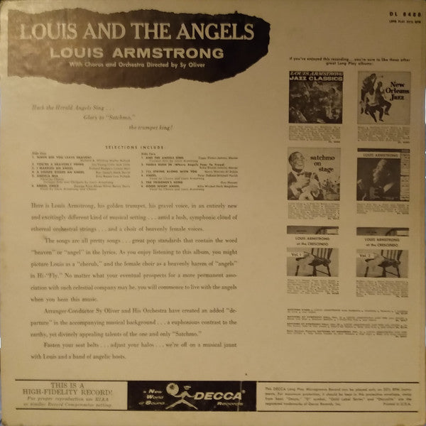 Louis Armstrong - Louis And The Angels