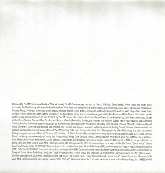 Paul McCartney - The Boys Of Dungeon Lane