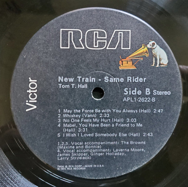 Tom T. Hall - New Train Same Rider