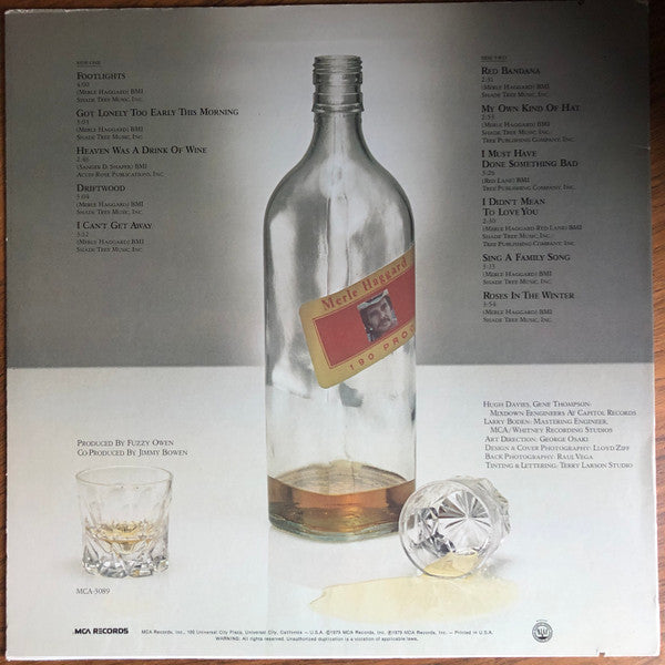 Merle Haggard - Serving 190 Proof