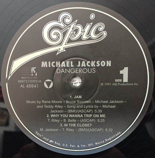 Michael Jackson - Dangerous