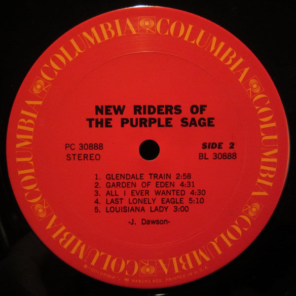 New Riders Of The Purple Sage - New Riders Of The Purple Sage