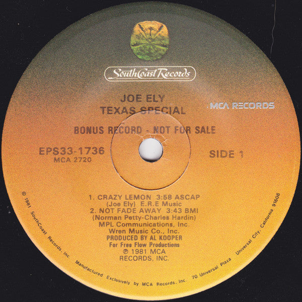 The Joe Ely Band - Live Shots
