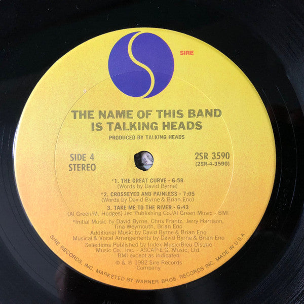 Talking Heads - The Name Of This Band Is Talking Heads