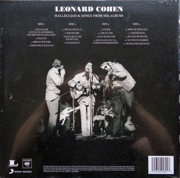 Leonard Cohen - Hallelujah & Songs From His Albums