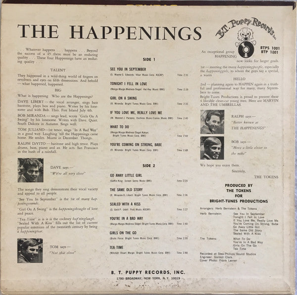 The Happenings - The Happenings