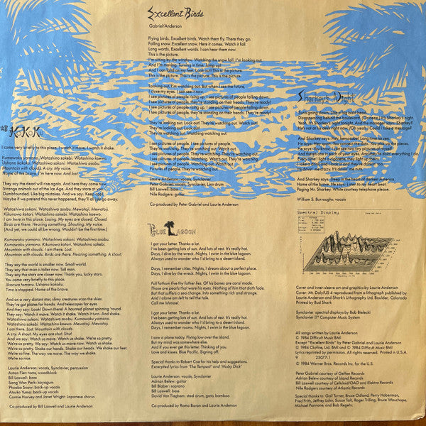 Laurie Anderson - Mister Heartbreak