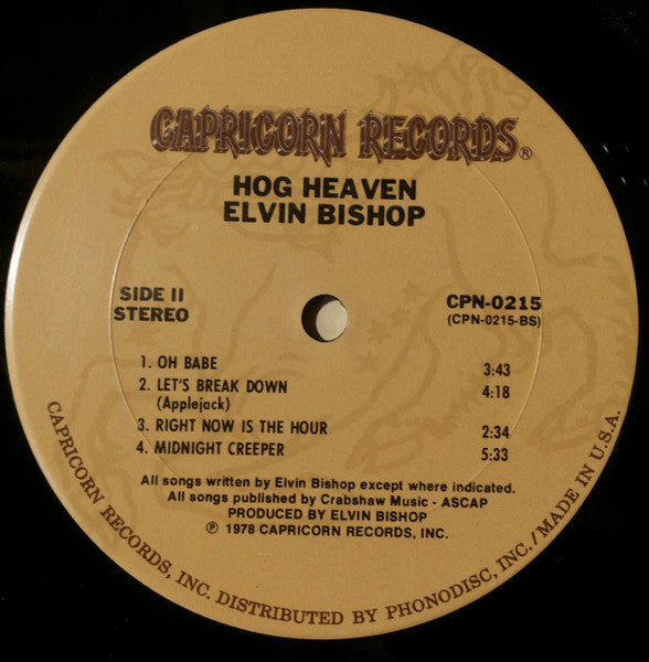 Elvin Bishop - Hog Heaven